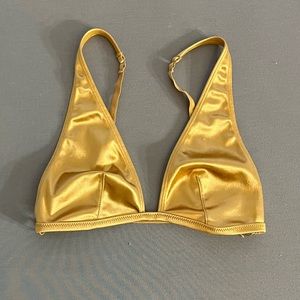 Urban Outfitters gold bralette